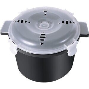 1.5 Quart Microwave Steamer for Cooking Vegetables, Professional Cooker for Micr